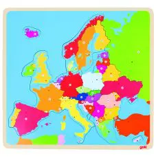 Puzzle: mapa Europy