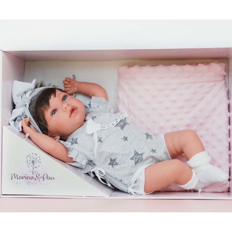 Lalka Ane_Stars z kocykiem Marina & Pau 1242