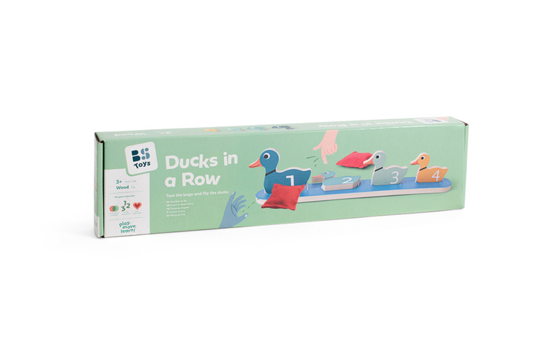 BS Toys, drewniana gra zręcznościowa Kaczki