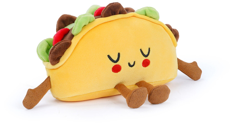 BESITOS, Squishy sensoryczny piankowy gniotek maskotka Taco 23 cm