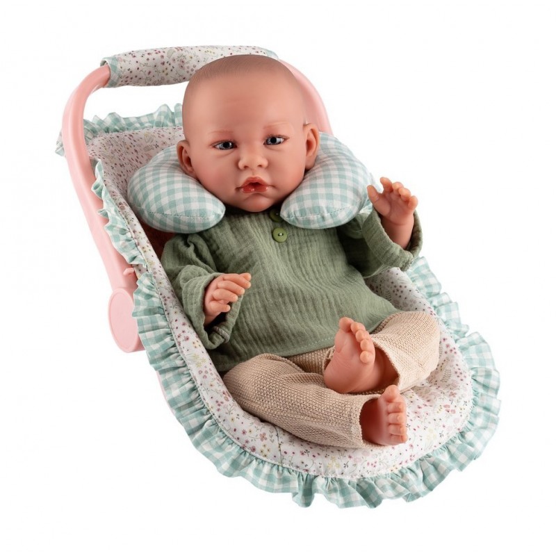 Nosidło Cloe dla lalki do 46 cm miętowe Asi 3712102