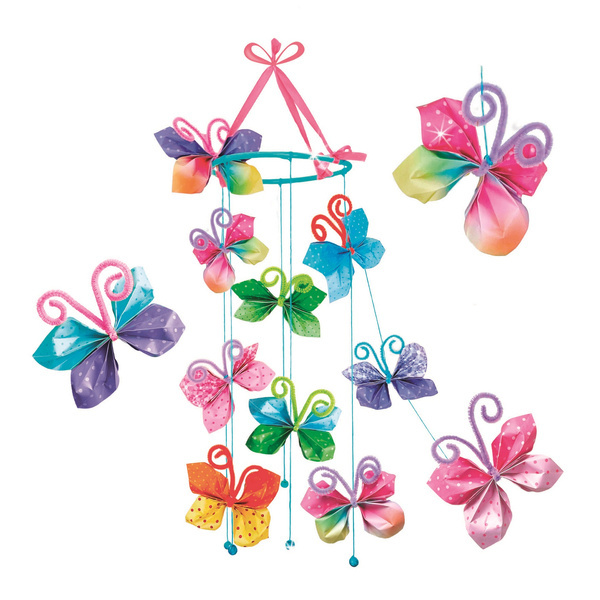 Zestaw artystyczny dla dzieci - Box Candiy Origami Motyle 3D