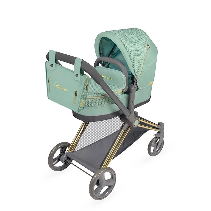 Wózek 3w1 dla lalek do 47cm Capriccio DeCuevas Toys 81773