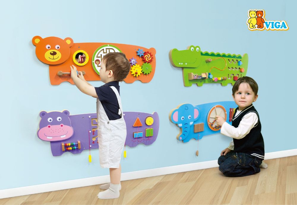 Tablica sensoryczna manipulacyjna dla malucha Hipo