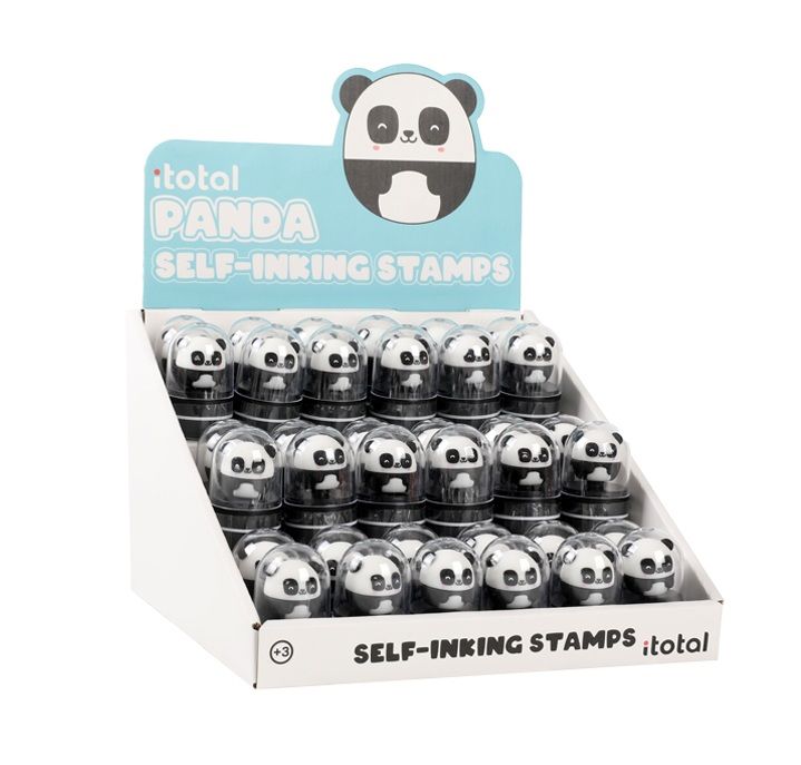 Display 36 szt. Stempelek Panda