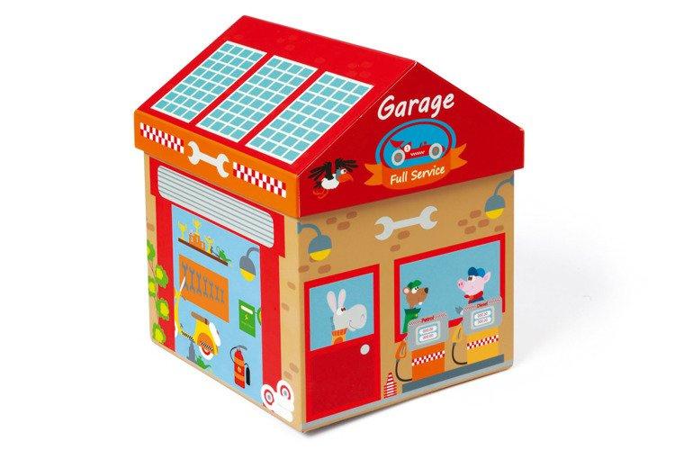 Scratch, Domek GARAŻ 2w1
