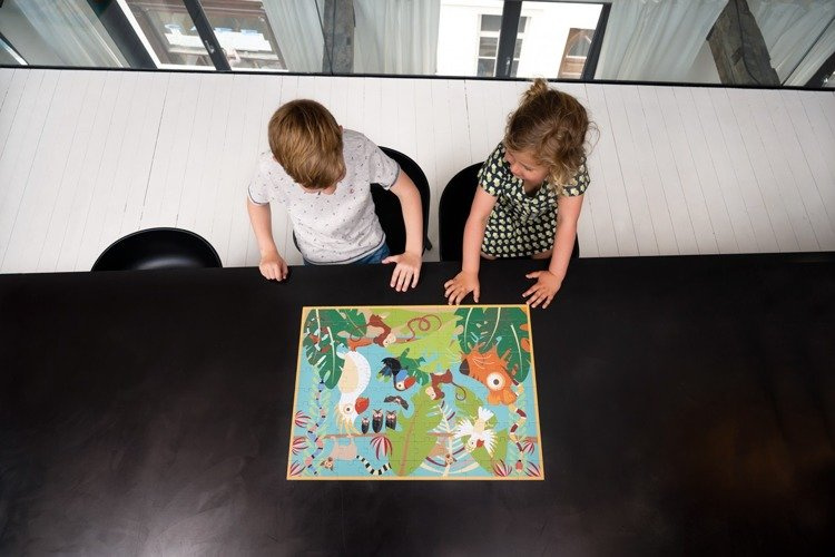 Scratch, Puzzle DŻUNGLA 100 szt.