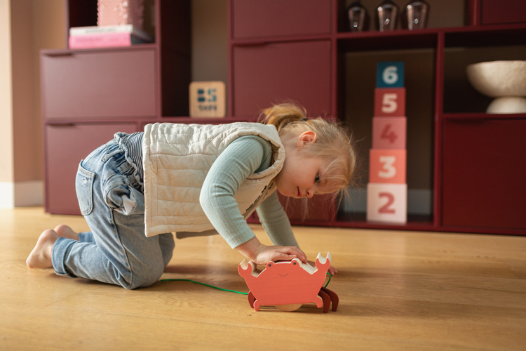 BS Toys, Drewniany krab do ciągnięcia