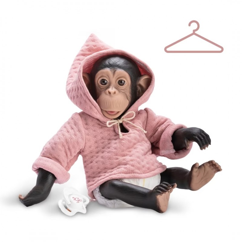 Różowa bluza dla małpki Lola Asi 3607600