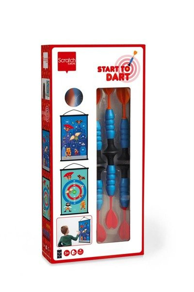 Scratch, START TO DART - rzutki Superbohater