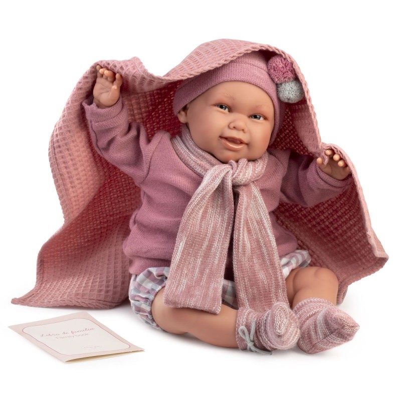 Lalka Martina Reborn z kocykiem Antonio Juan 81387