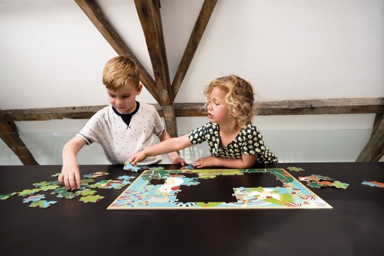 Scratch, Puzzle DŻUNGLA 100 szt.