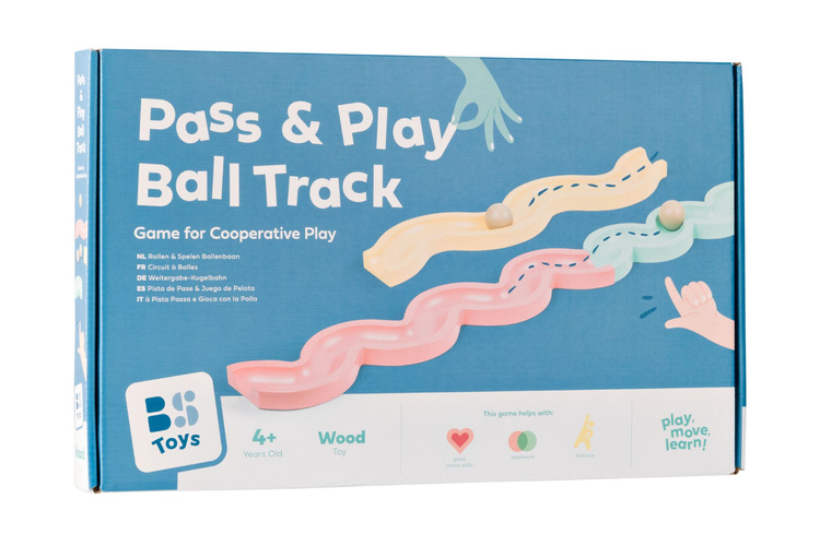 BS Toys, gra integracyjna Tor kulkowy Pass & Play