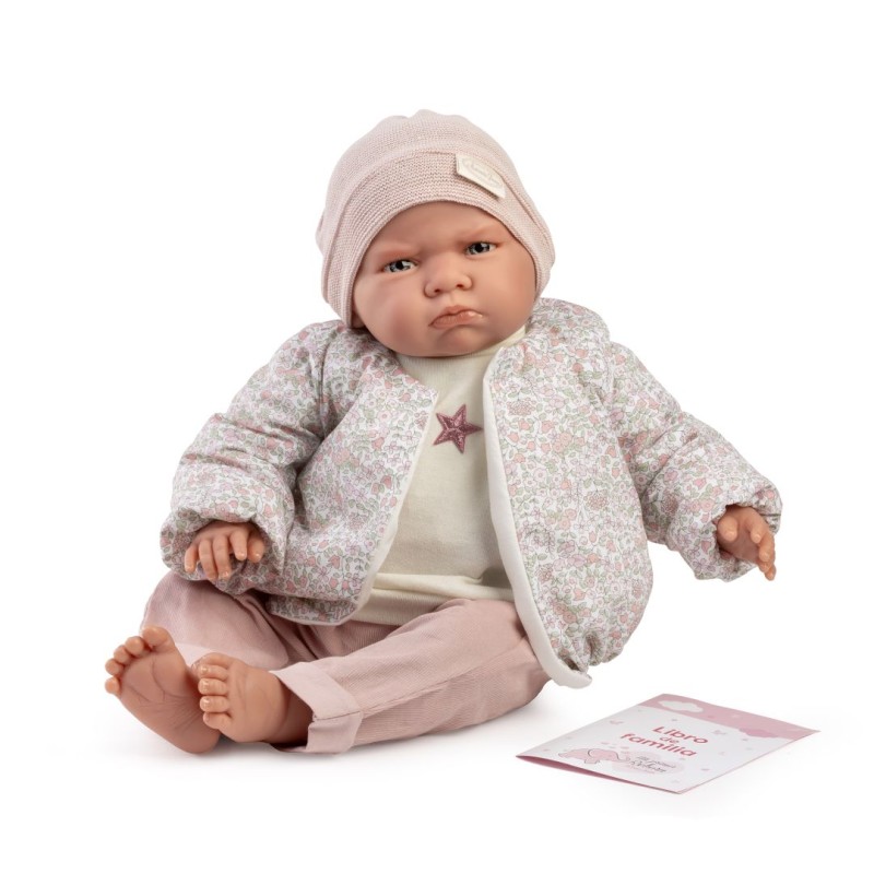 Lalka Berta Mi Primer Reborn w kurtce Antonio Juan 81397