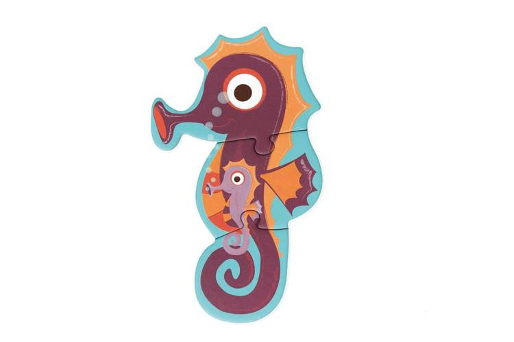 Scratch, Pierwsze Puzzle 5 Zwierząt Ocean
