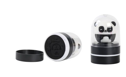 Display 36 szt. Stempelek Panda