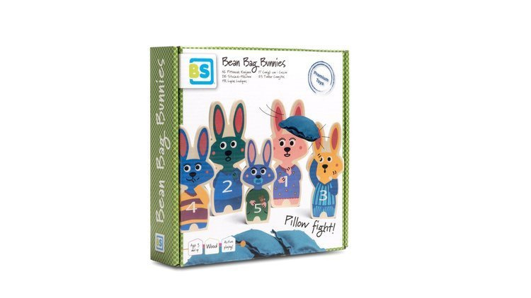 BS Toys, Drewniana gra zręcznościowa Króliczki