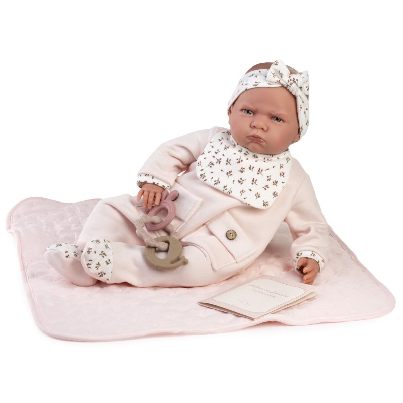 Lalka Berta Mi Primer Reborn z kocykiem Antonio Juan 81395