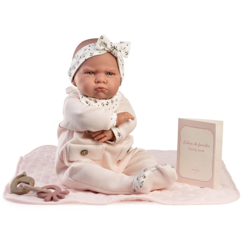Lalka Berta Mi Primer Reborn z kocykiem Antonio Juan 81395