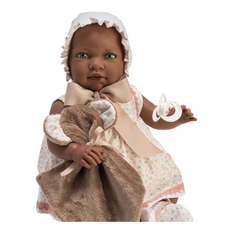 Lalka Reborn Lara mulatka z kocykiem Asi 0358100