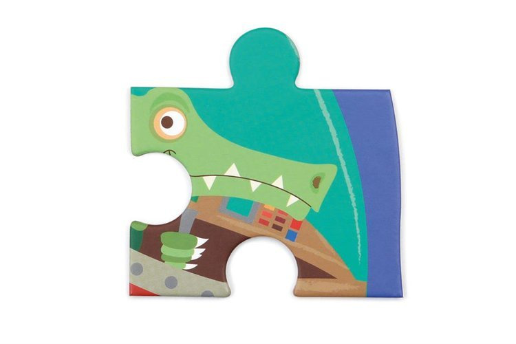 Scratch, Puzzle konturowe Rakieta i kosmos 60 elem.
