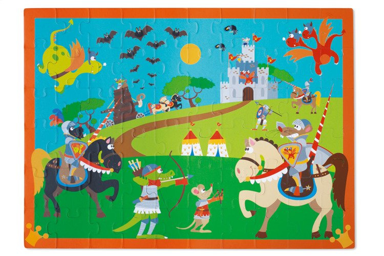 Scratch, Puzzle Rycerz 60 szt.
