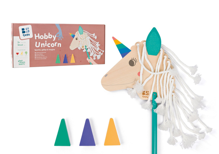 BS Toys, jednorożec na kiju Hobby Horse