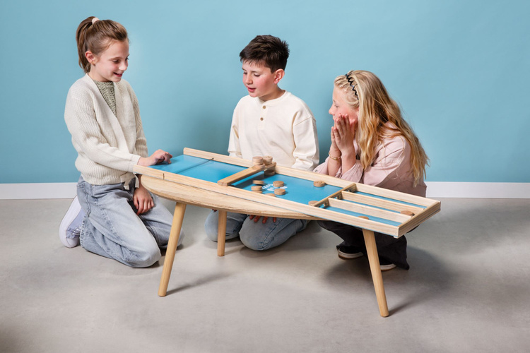 BS Toys, drewniana gra bilard holenderski Dutch Jr. Shuffleboard