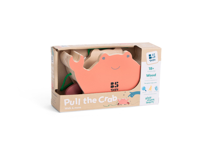 BS Toys, Drewniany krab do ciągnięcia