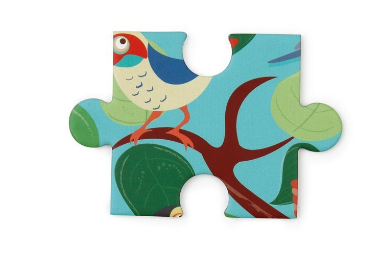 Scratch, Puzzle konturowe Leśne drzewo 58 elem.