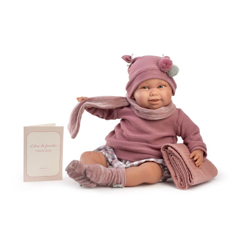 Lalka Martina Reborn z kocykiem Antonio Juan 81387