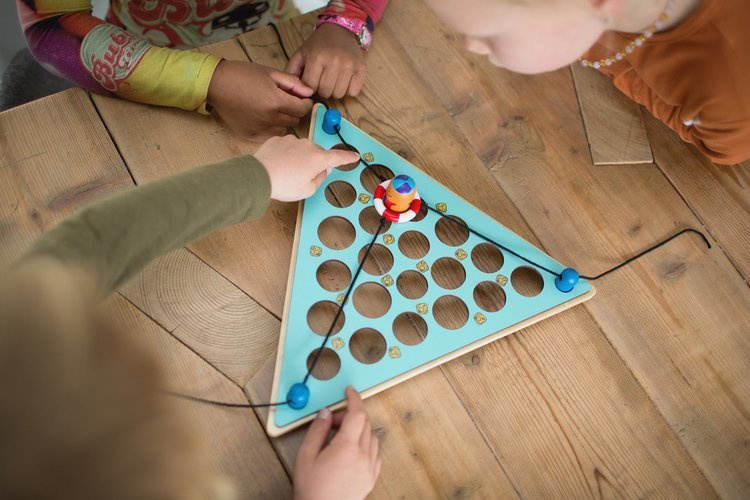 BS Toys, drewniana gra zręcznościowa Uratuj Ralfa