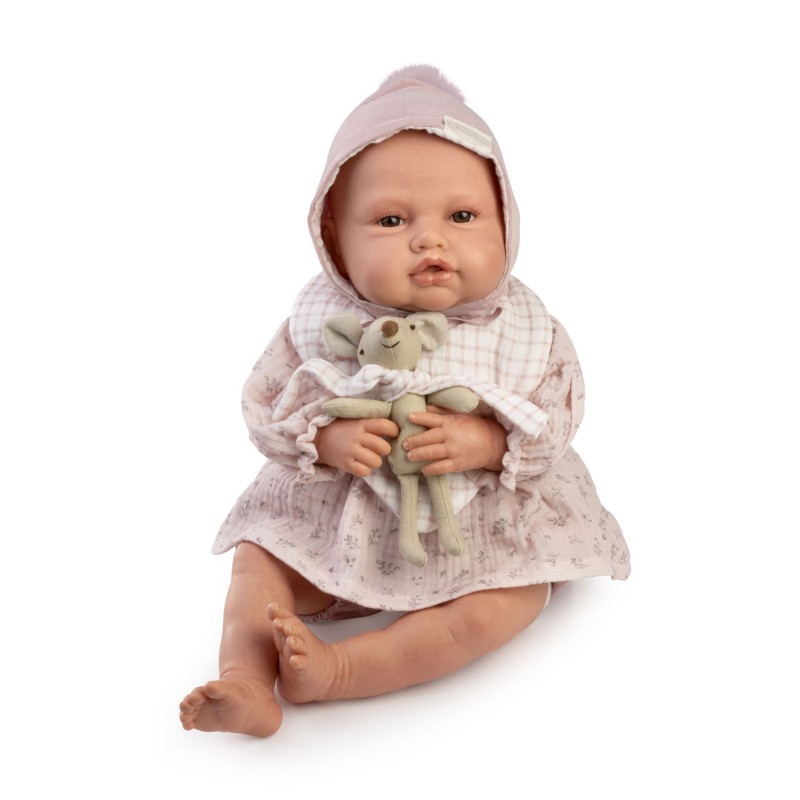 Lalka Reborn_Baby_Love kolekcjonerska z maskotką Antonio Juan 82404