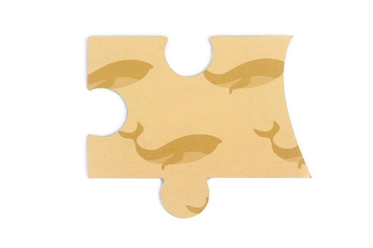 Scratch, Puzzle konturowe Wieloryb 60 elem.