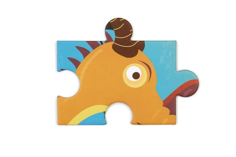 Scratch, Puzzle konturowe Smok 60 elem.