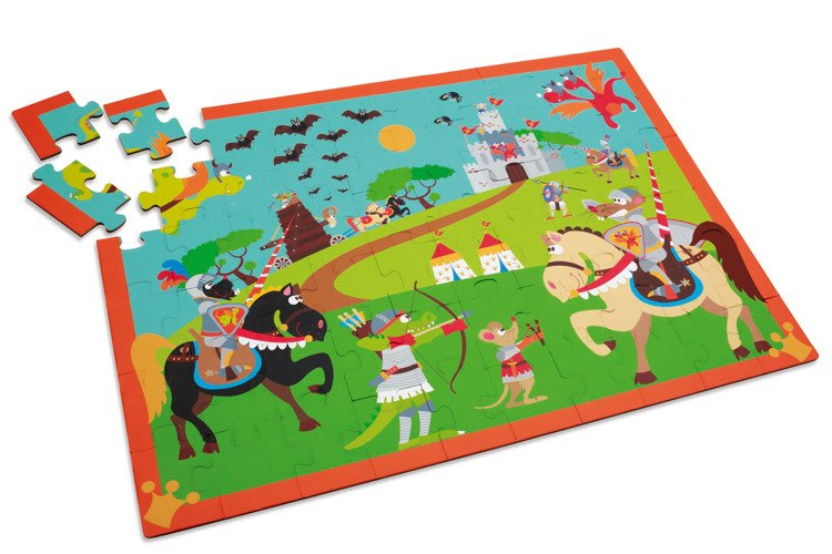 Scratch, Puzzle Rycerz 60 szt.