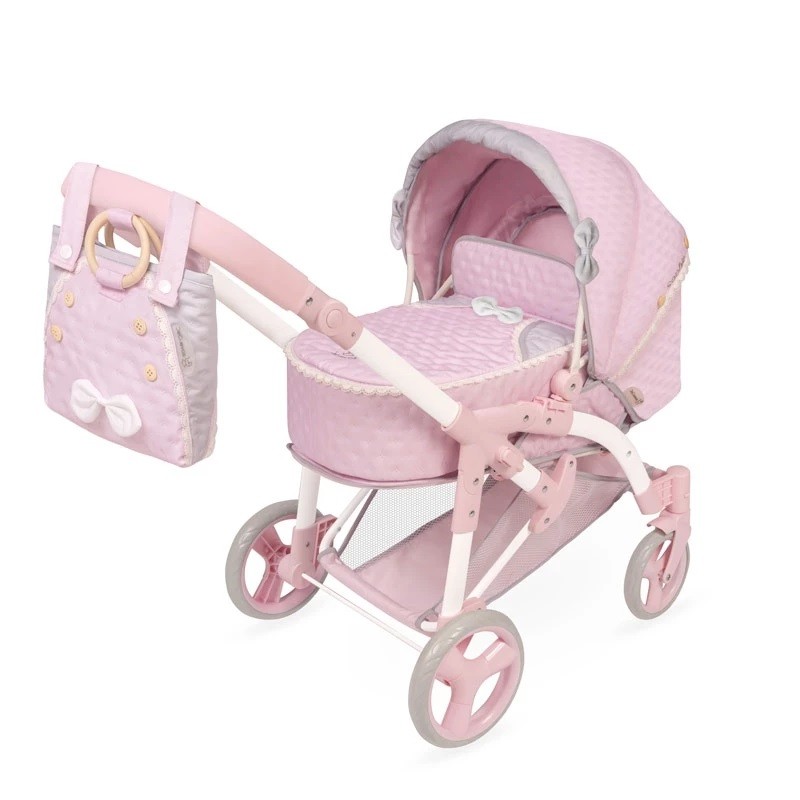 Wózek Sophie dla lalek do 46cm regulowany 3w1 DeCuevas 81675