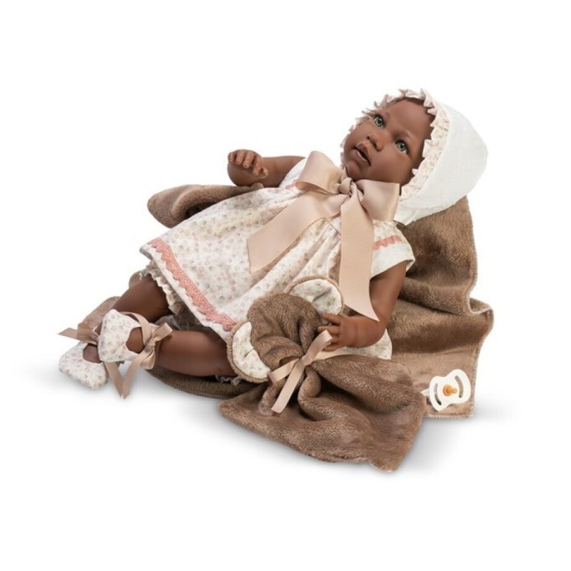 Lalka Reborn Lara mulatka z kocykiem Asi 0358100