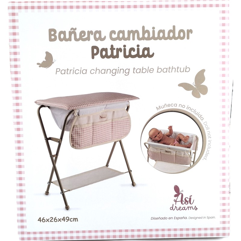 Wanna z_przewijakiem Patricia dla lalek do 42cm Asi 3712520
