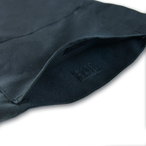 Organizer animatora mały czarny z zielonym paskiem
