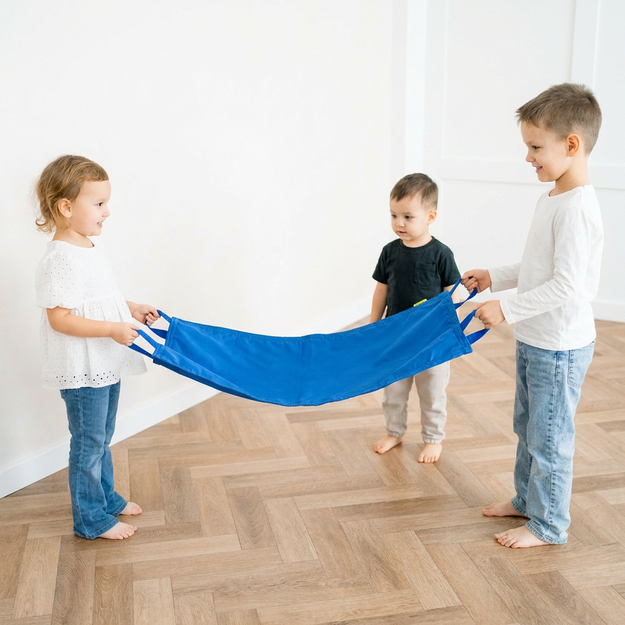Mini chusta animacyjna 100 x 60 cm kolor: żółty