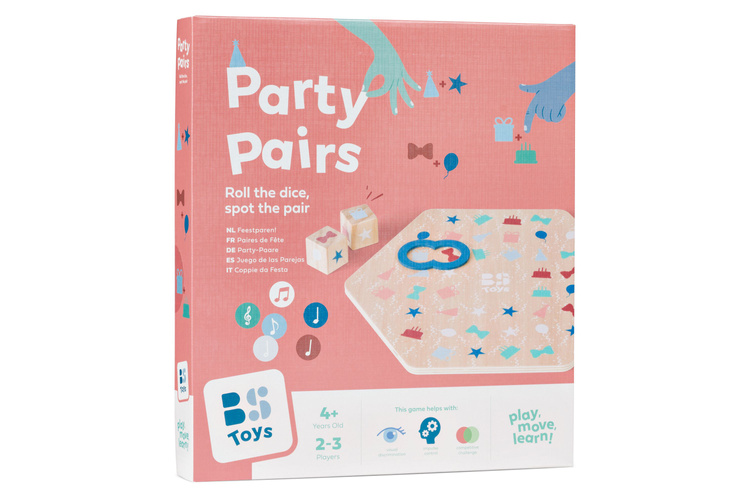 BS Toys, Drewniana gra XL Znajdź pary