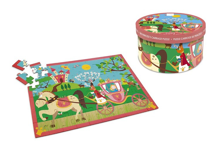 Scratch, Puzzle Księżniczka 60 szt.