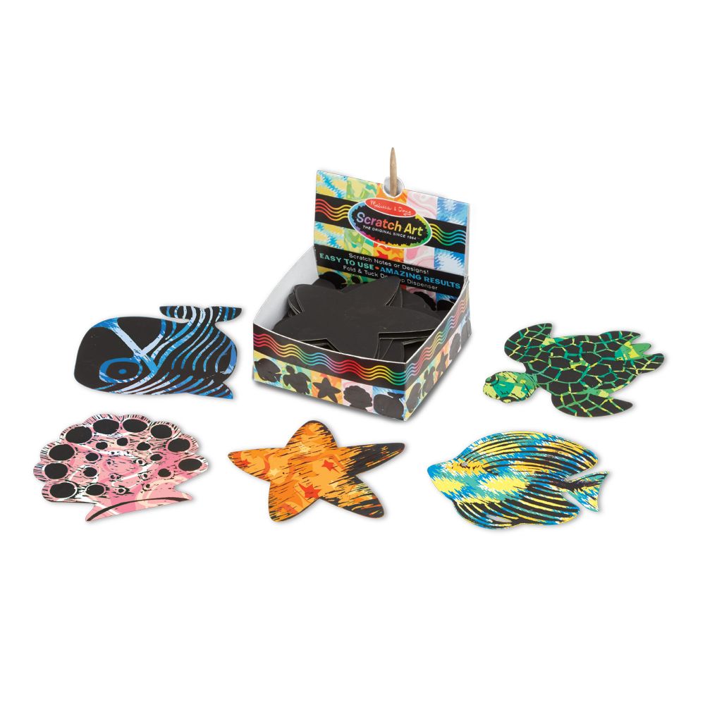 Zestaw karteczek do grawerowania Ocean Melissa and Doug