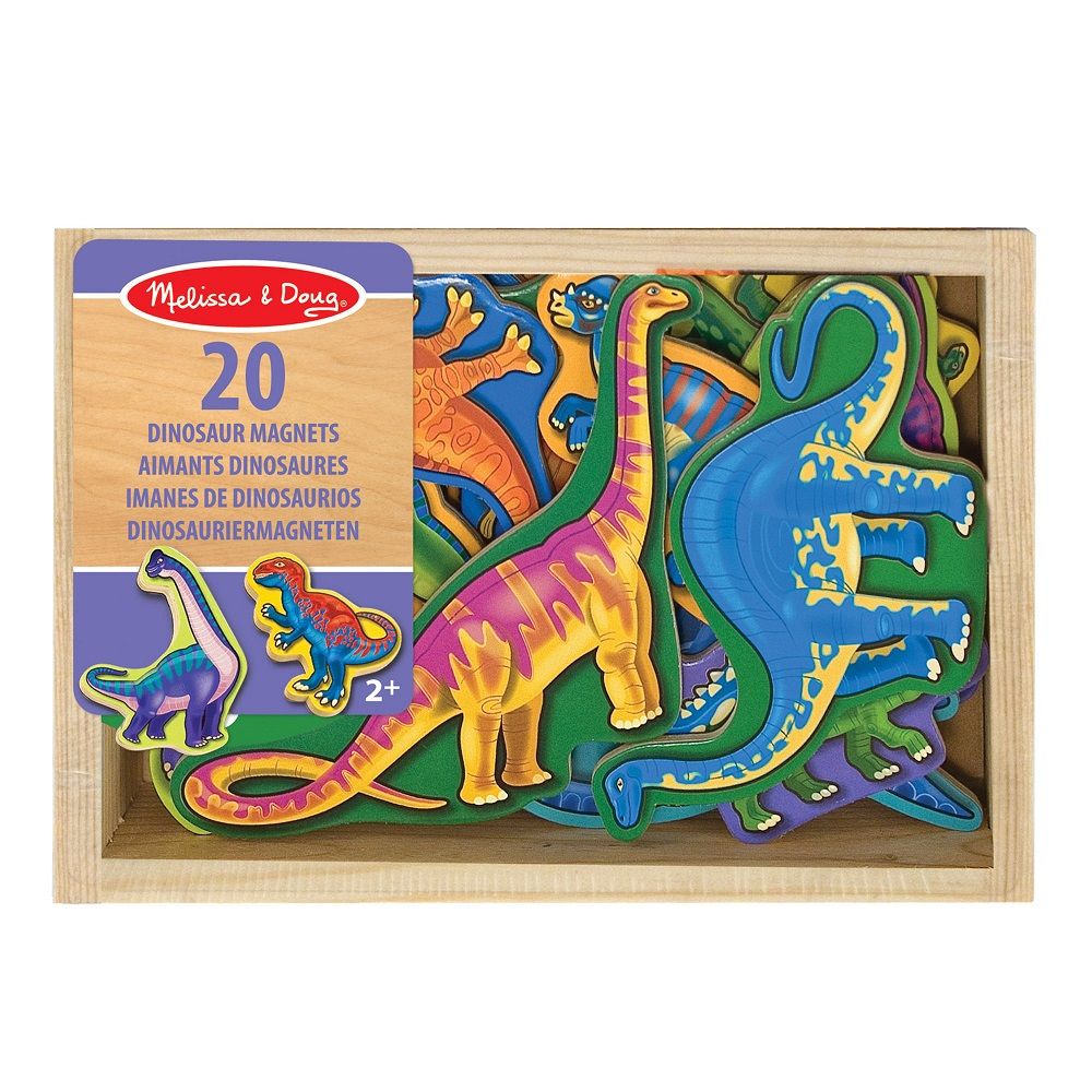 Magnesy z dinozaurami – 20szt.