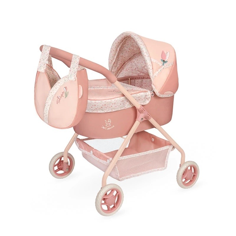 Wózek Tulipe_MyFirst dla lalek do 39cm DeCuevas Toys 86074