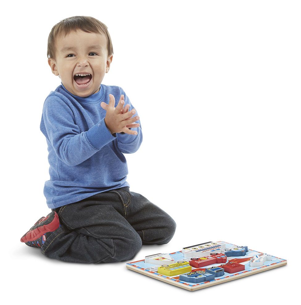 Melissa and Doug puzzle 3d środki transportu
