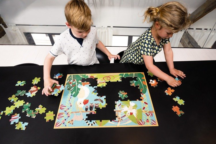 Scratch, Puzzle DŻUNGLA 100 szt.