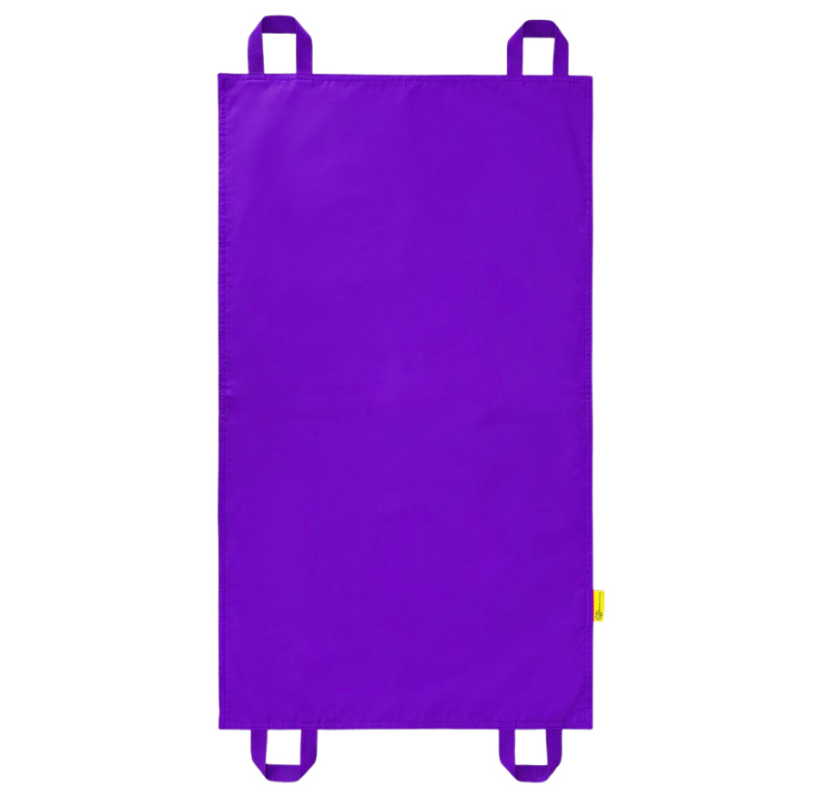 Mini chusta animacyjna 100 x 60 cm kolor: fioletowy