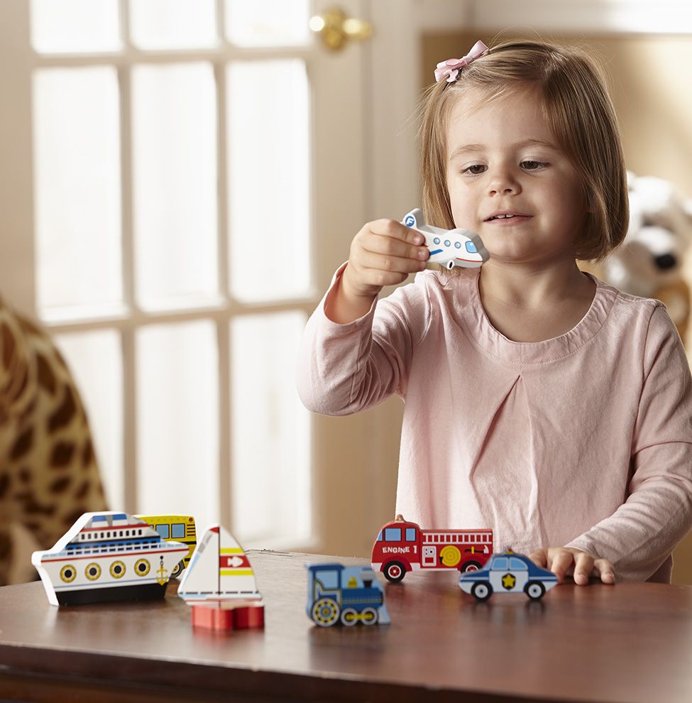 Melissa and Doug puzzle 3d środki transportu